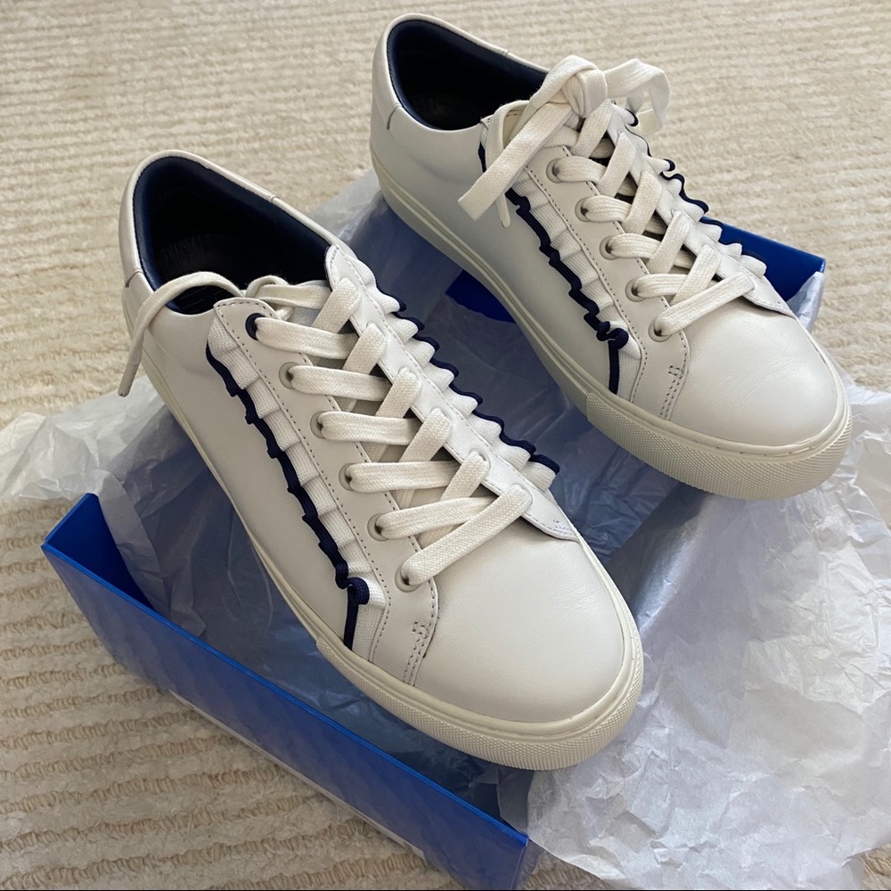 NWT Tory Burch Sport Ruffle Sneaker - Picture 9 of 10